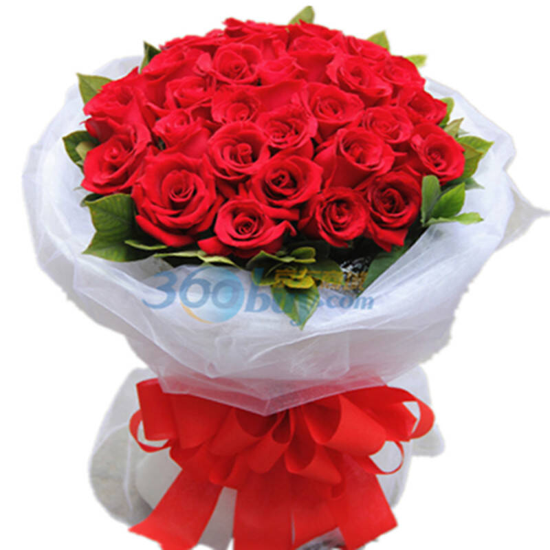 鲜花速递 33枝玫瑰鲜花花束 节日爱情祝福 多种款式可