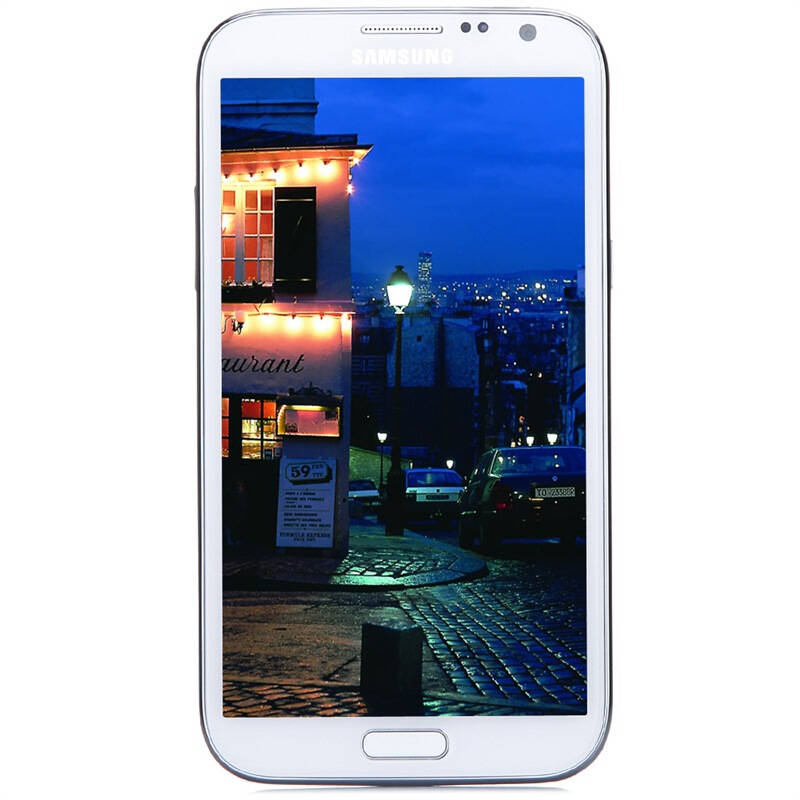 三星galaxy note ii n719 电信3g手机(云石白)cdma2000/gsm 双卡双待