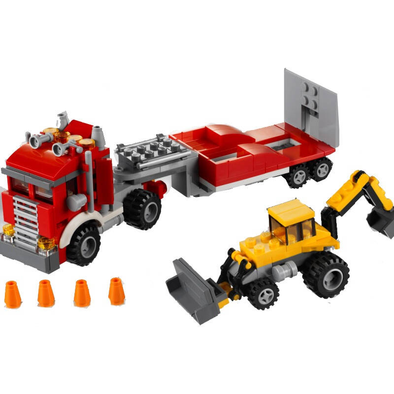 lego 乐高 creator 创意百变系列 建筑运输车 31005