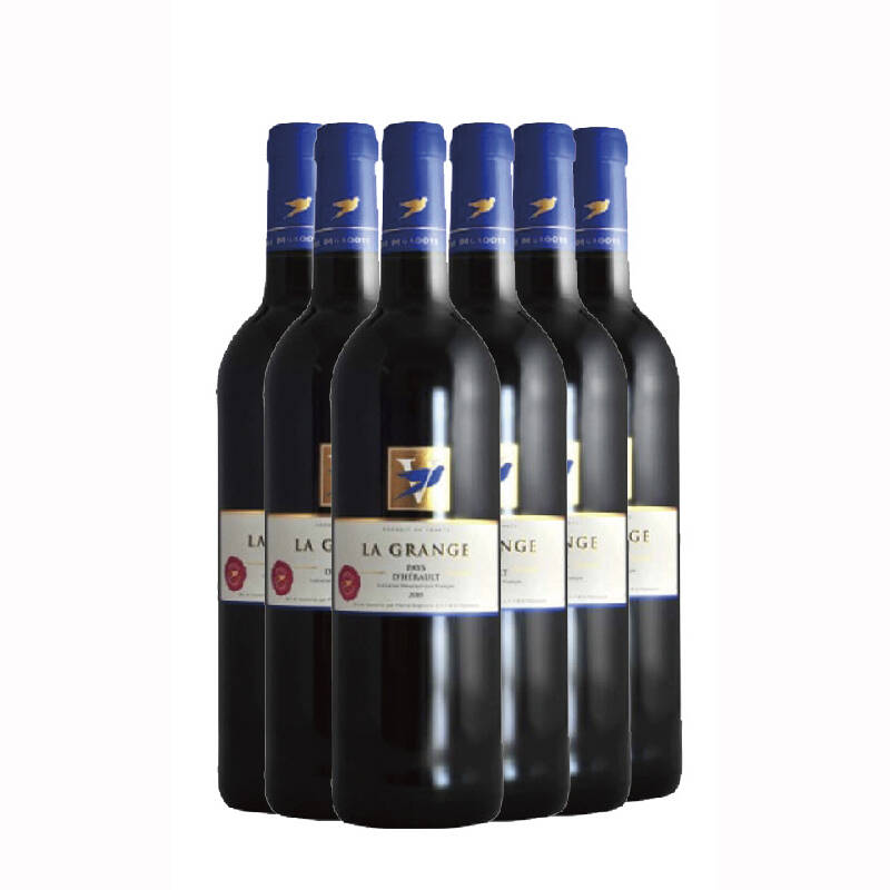 法国原装进口 格兰雀 勋章 红葡萄酒IGP\/750m