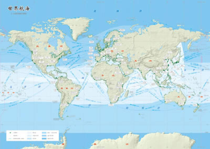 世界港口交通地图集图片