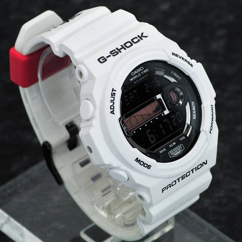 卡西欧g-shock白色,卡西欧g-shock绿色 casio卡西欧 g-shock glx-150x-7dr限量版多功能运动男表 白色