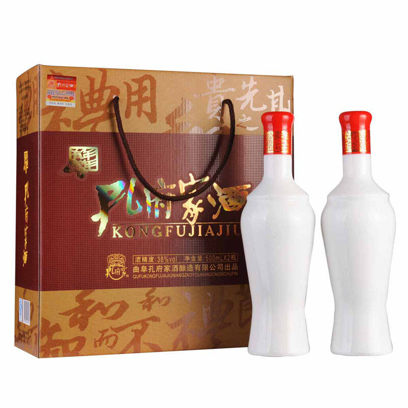 礼盒 白酒38度酒年年有余礼盒