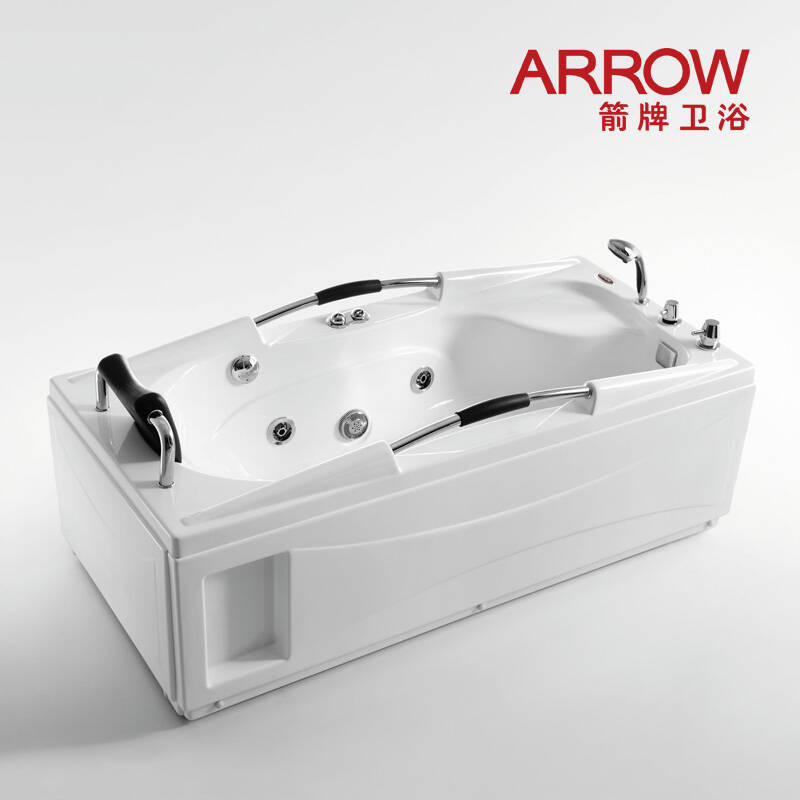 箭牌卫浴洁具(arrow) 单人冲浪按摩 浴盆 浴缸 ac110sq 白色