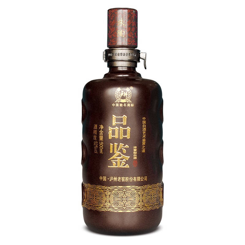 泸州老窖品鉴酒朱陶52度500ml