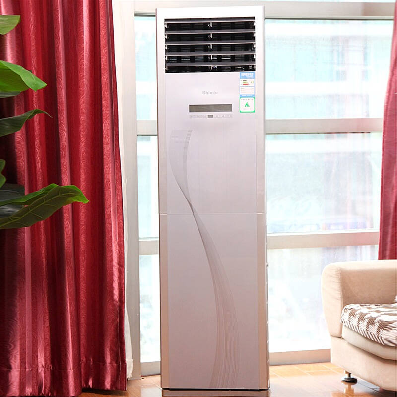 新科(shinco) kfrd-50lwx-ne 2匹 立柜式定频冷暖空调(银拉丝抽象条纹
