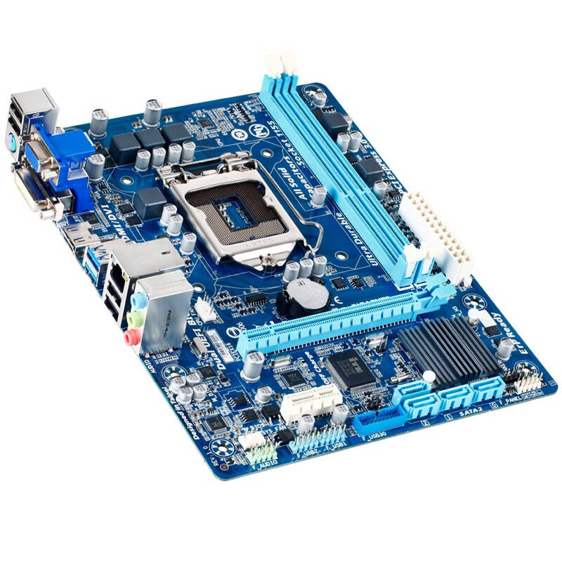 技嘉(gigabyte) h61m-usb3h主板 (intel h61/lga 1155)