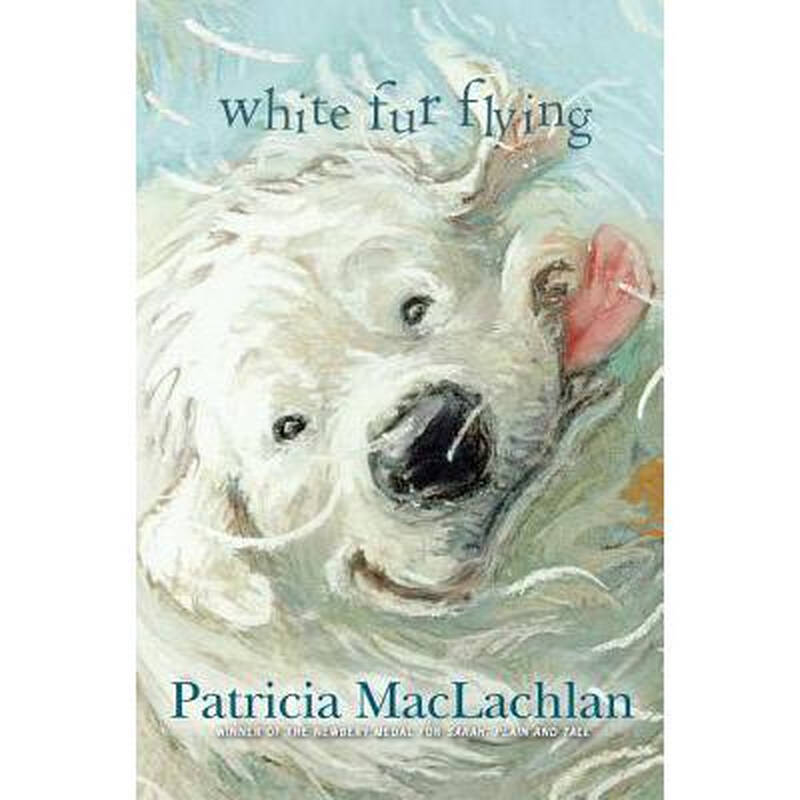 white fur flying