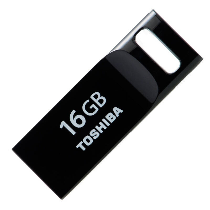 东芝(toshiba) mini系列(suruga)u盘 16gb 黑色