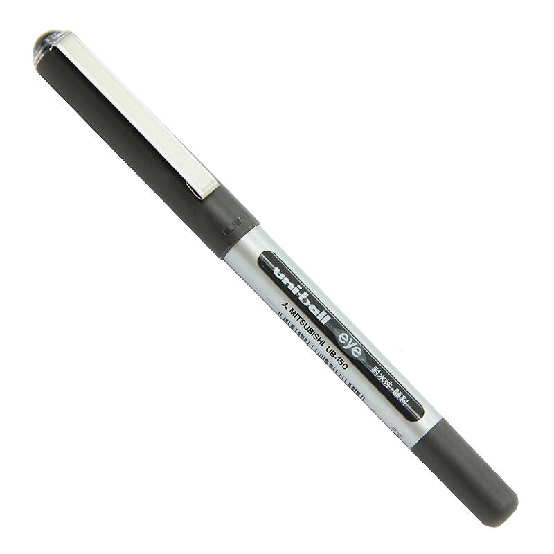 三菱(uni)签字笔ub-150 可透视窗中性笔 黑色 0.5mm 10支装