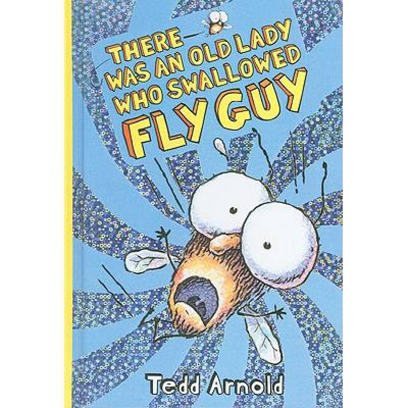 there was an old lady who swallowed fly guy