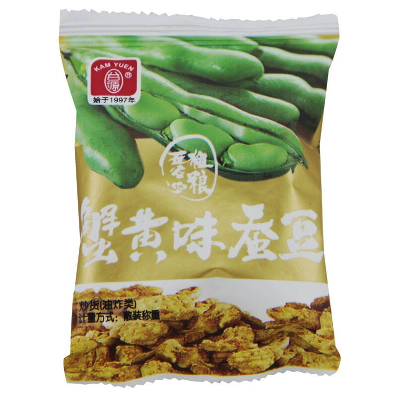 江西特产 甘源牌蟹黄味蚕豆75g