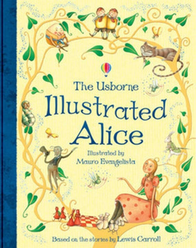 [英文原版]illustrated alice 爱丽丝插图版