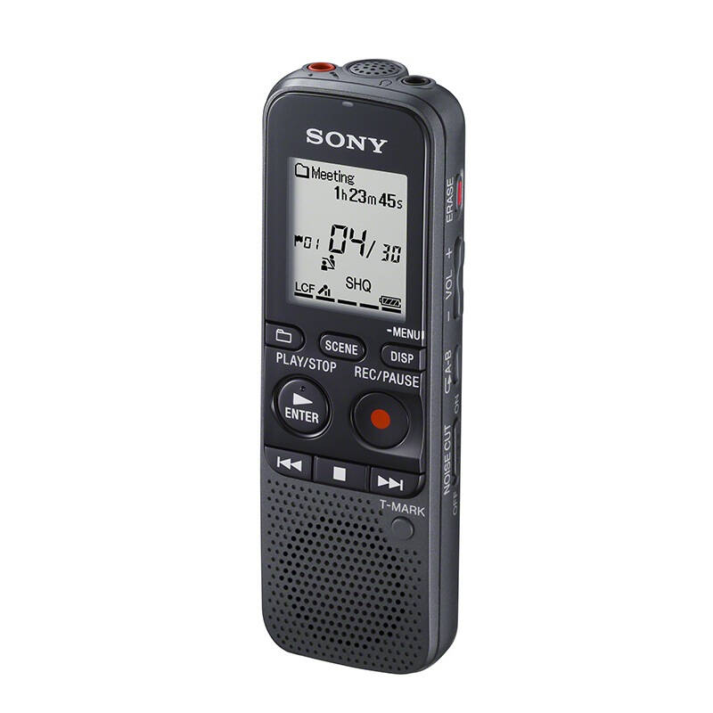 索尼(sony)icd-px333m 4g 数码录音笔 黑色
