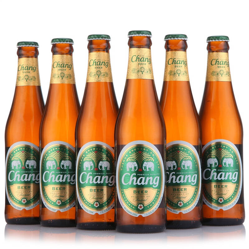 象牌(chang) 泰国 进口啤酒330ml*6 瓶 自营