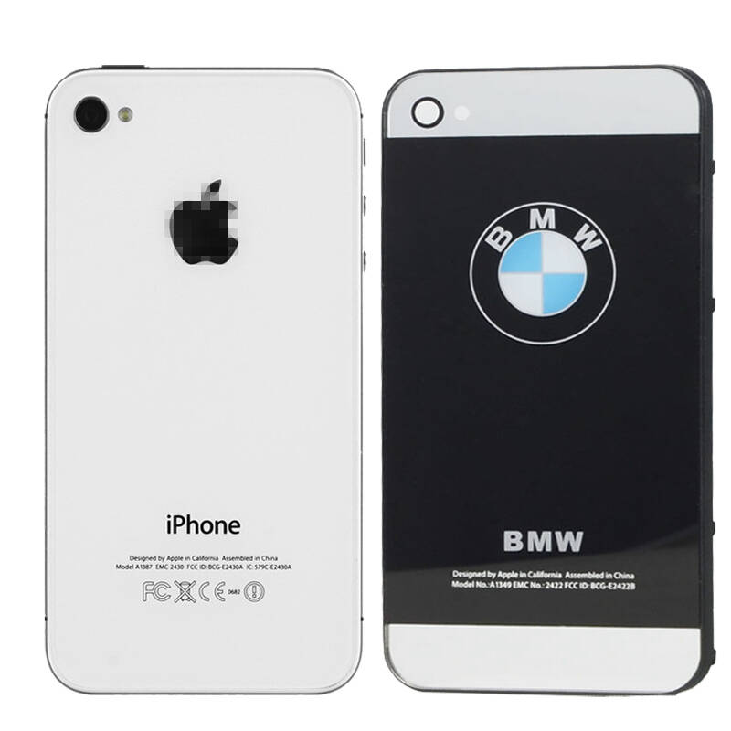 风彩 苹果iphone4,4s手机后盖板 创意后盖板 白 iphone4s