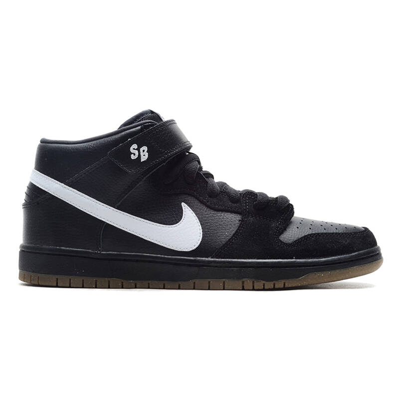 耐克男子休闲鞋 nike dunk mid pro sb板鞋 314383-050 219 黑色 42.