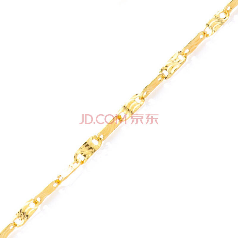 夏天戴黄金项链好看还是18K金链好看-女人戴