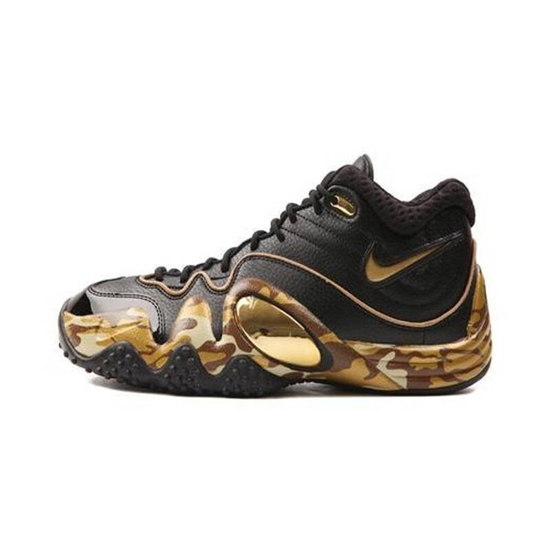 nike耐克zoom uptempo v kidd 迷彩基德大眼睛复刻篮球鞋366570