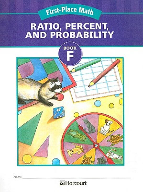 【预订】first-place math, book f: ratio
