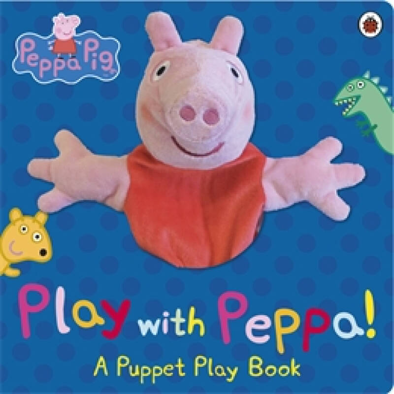 peppa pig: play with peppa hand puppet book (lady