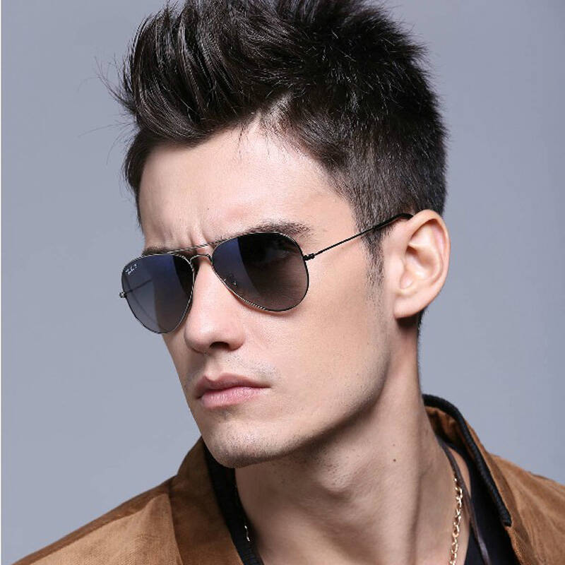 ray-ban 雷朋太阳镜 3025 004/78 偏光眼镜 蛤蟆镜 渐变墨镜 男款女款