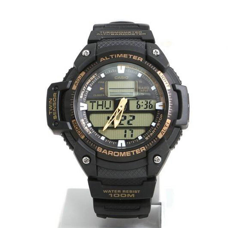 【全国联保】卡西欧(casio)手表电子防水登山跑步运动男表 多功能sgw