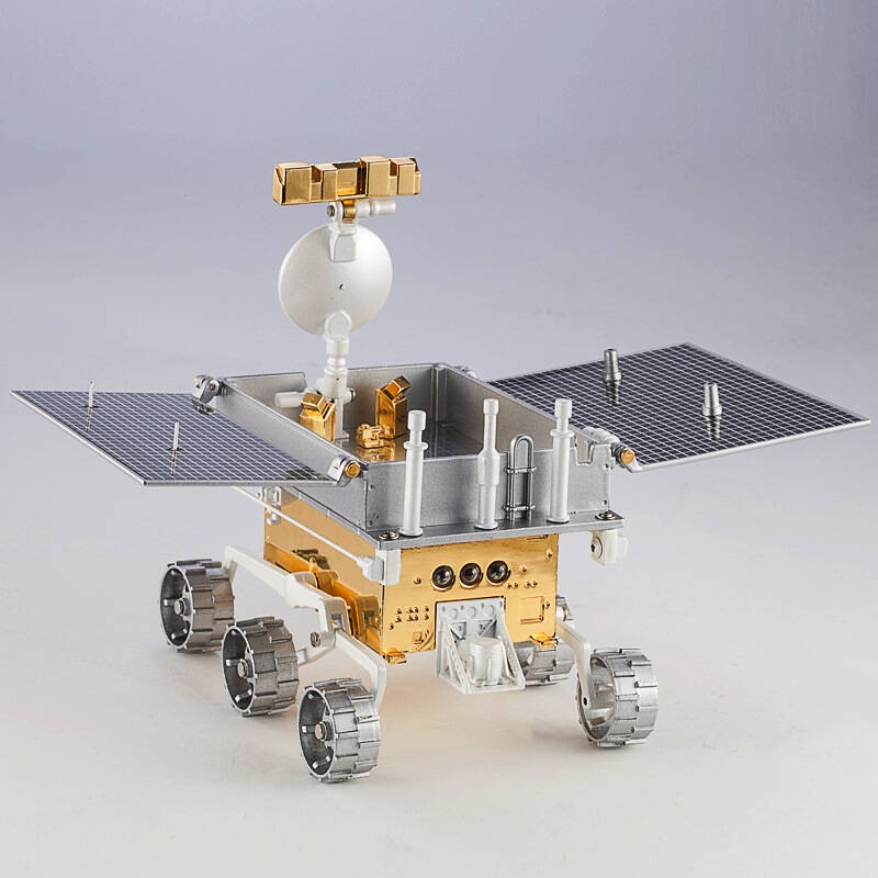 博之源 月球车模型1:12b嫦娥三号玉兔号巡视器航天模型礼品yqc002