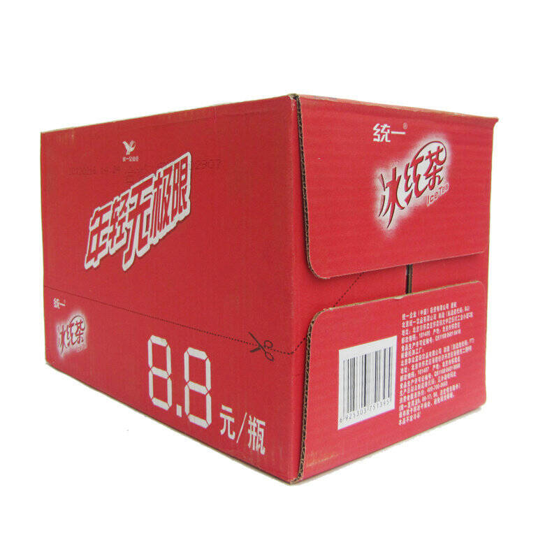 统一冰红茶500ml*15瓶/箱(快速配送)