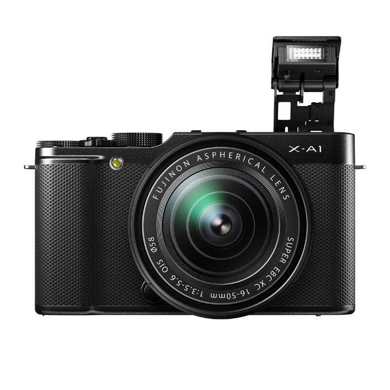 富士(fujifilm) x-a1(xc16-50mm镜头)微型单电套机 黑色(1650万像素 3