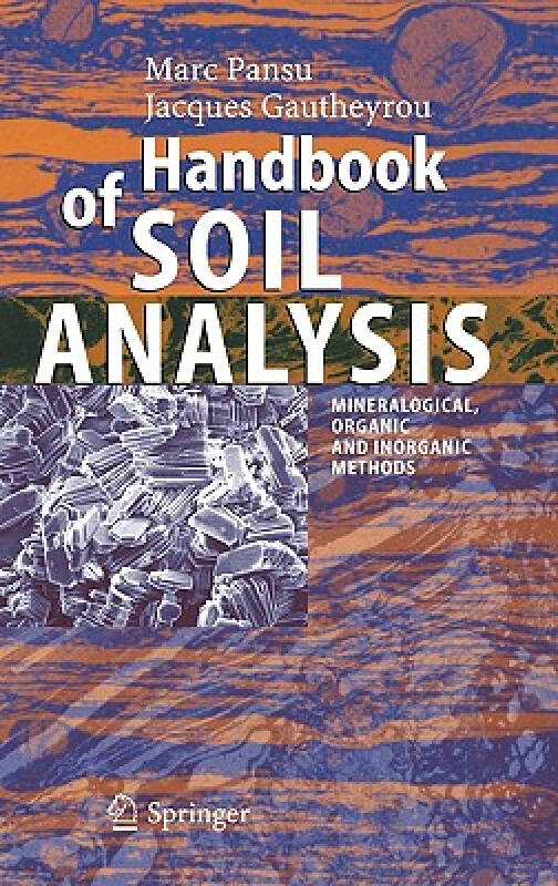 【预订】handbook of soil analysis