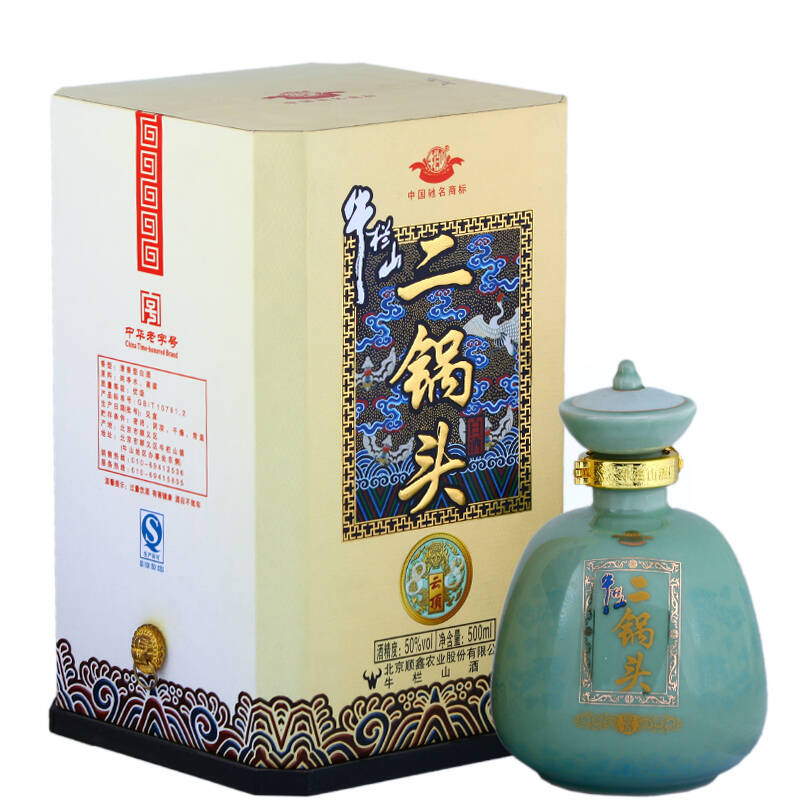 牛栏山二锅头 牛栏山云顶 50度500ml