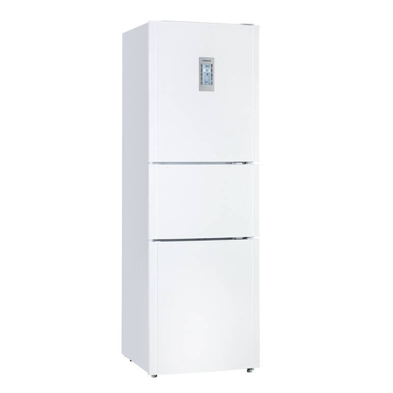 西门子siemenskk22f1626w218升三门冰箱零度保鲜白色