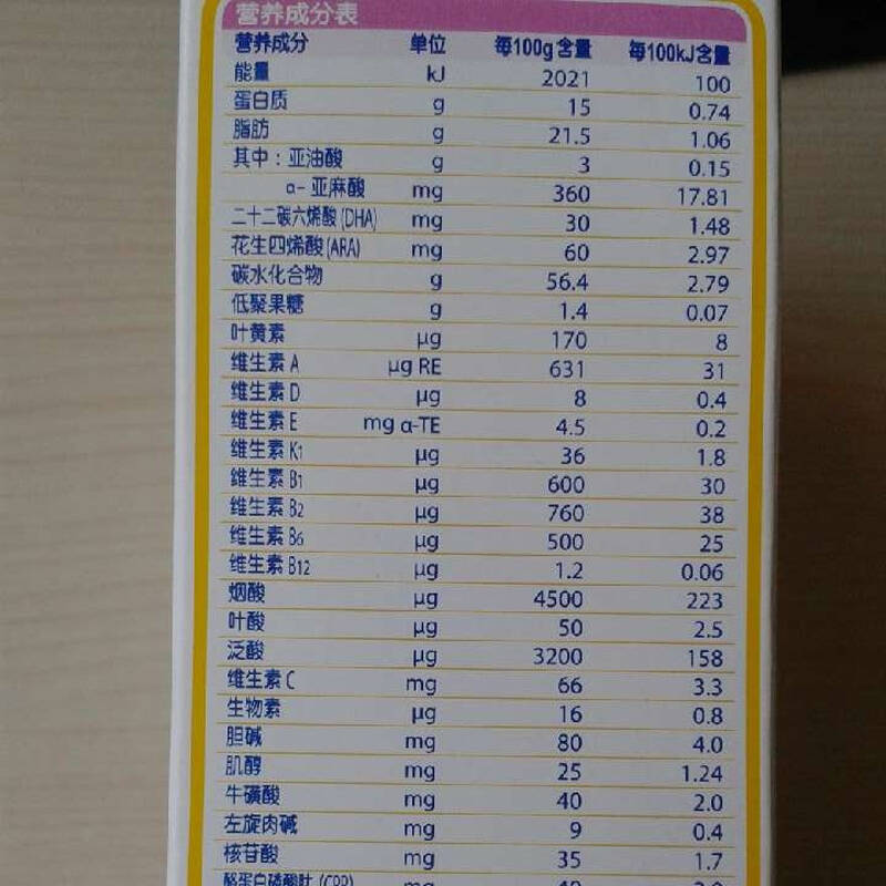 firmus飞鹤贝迪奇2段较大婴儿配方奶粉 400g 盒装 2盒装