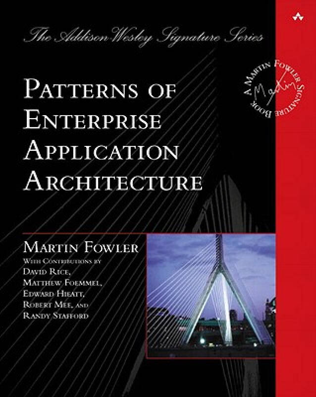 【预订】patterns of enterprise application