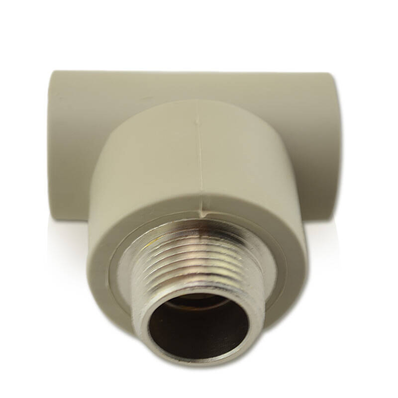 联塑PPR水管配件 异径内牙弯双联座6分转4分