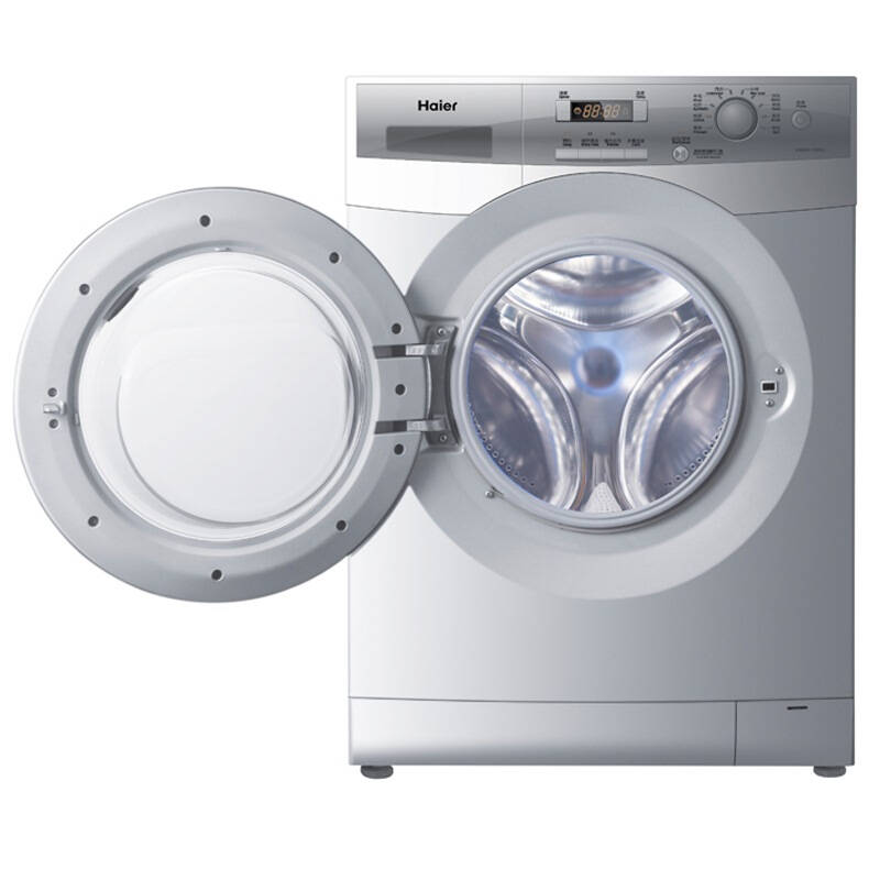 海尔(haier) xqg60-10866j 6公斤1000转滚筒洗衣机(银灰色)