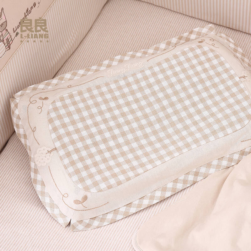 良良 婴儿枕头 宝宝儿童珍珠枕定型防偏头矫正枕(2-6