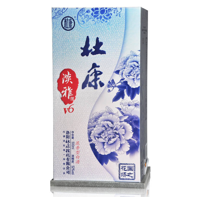 杜康 淡雅v6 52度 500ml