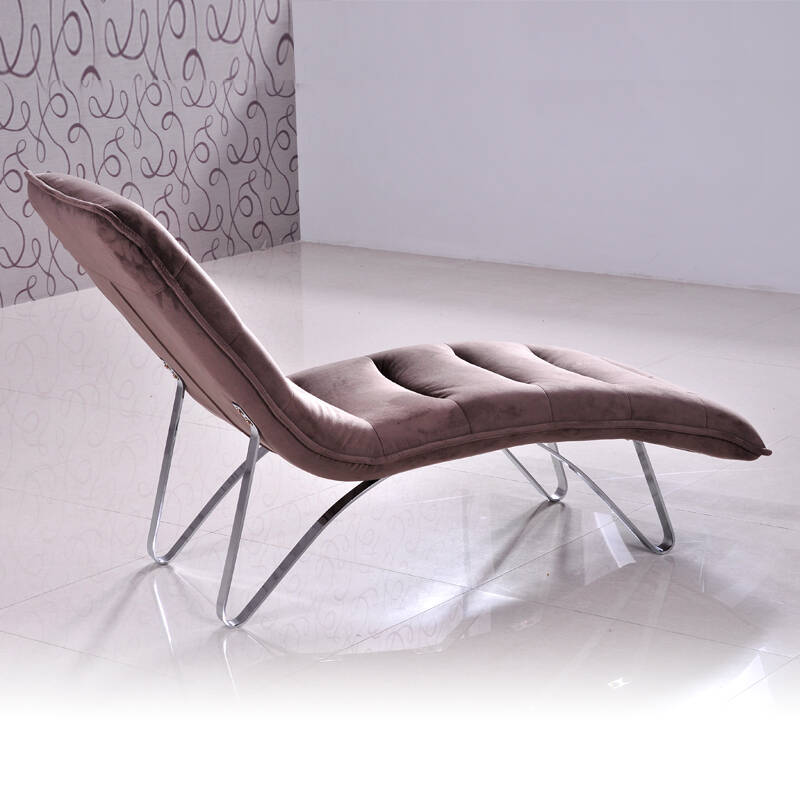麦丹美斯modernmax 休闲椅 睡椅 仿皮 现代 客厅卧室躺椅/jx03 棕色