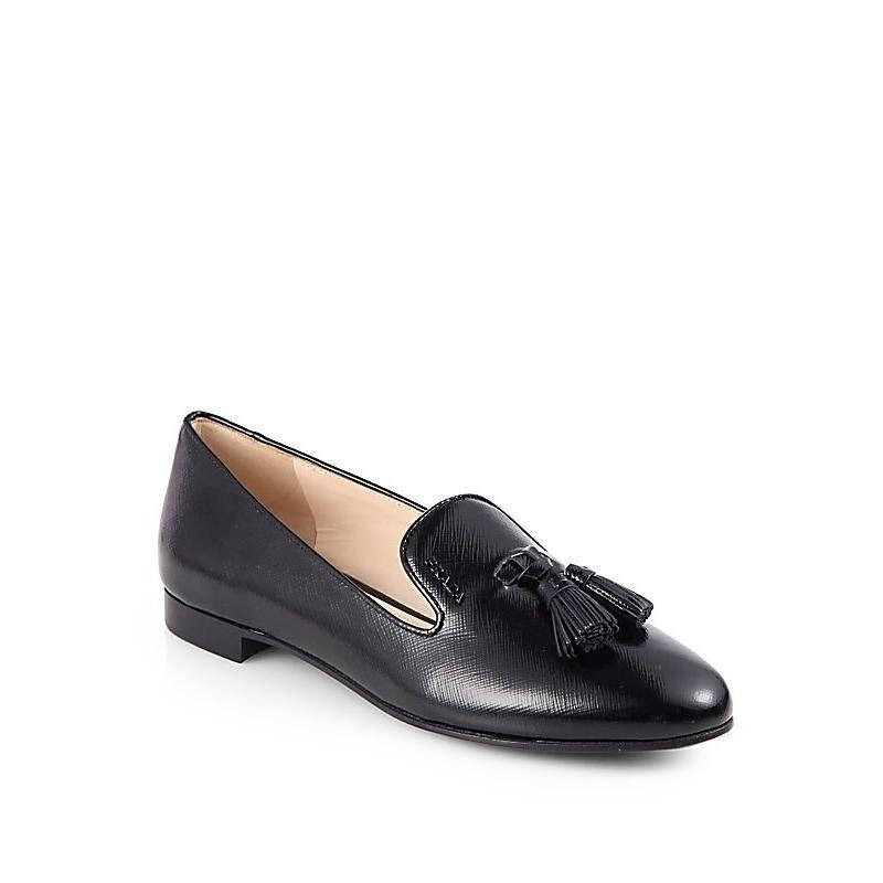 普拉达 prada 女式休闲皮鞋 nero-black q00015945 9