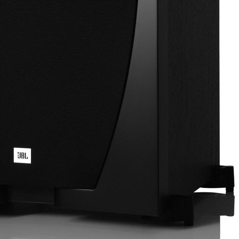 jbl studio sub550pbk/230-c系列 家庭影院低音炮音响(黑色)