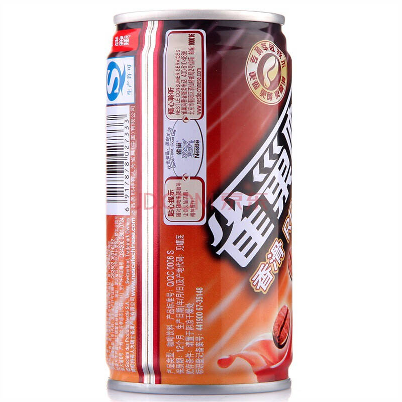 雀巢咖啡 香滑咖啡 易拉罐 180ml*24罐