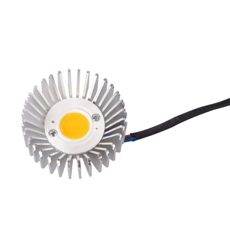 洲明翰源led筒灯射灯一体化cob芯片防雾厨房浴室餐厅天花3w/5w 3w暖