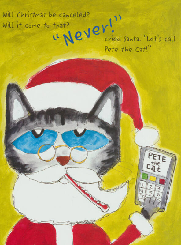 pete the cat saves christmas 皮特猫拯救圣诞节