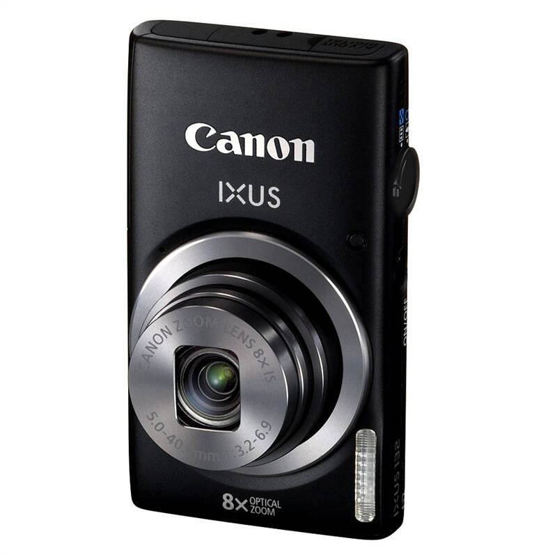 佳能(canon) ixus132 数码相机 黑色(1600万像素 2.