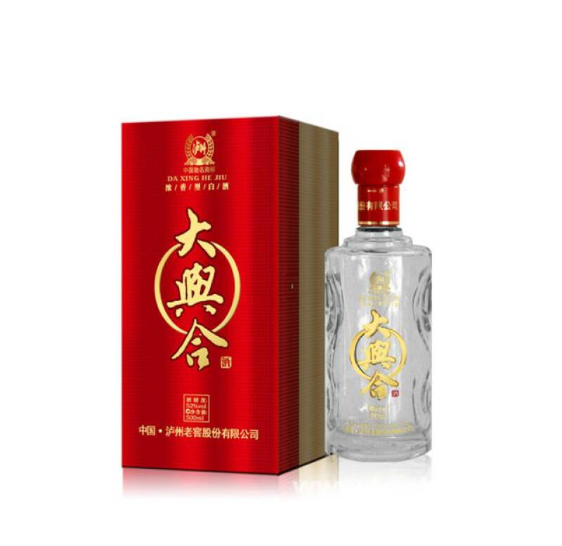 泸州老窖 拳头产品 大兴合 金装 52度 52° 500ml