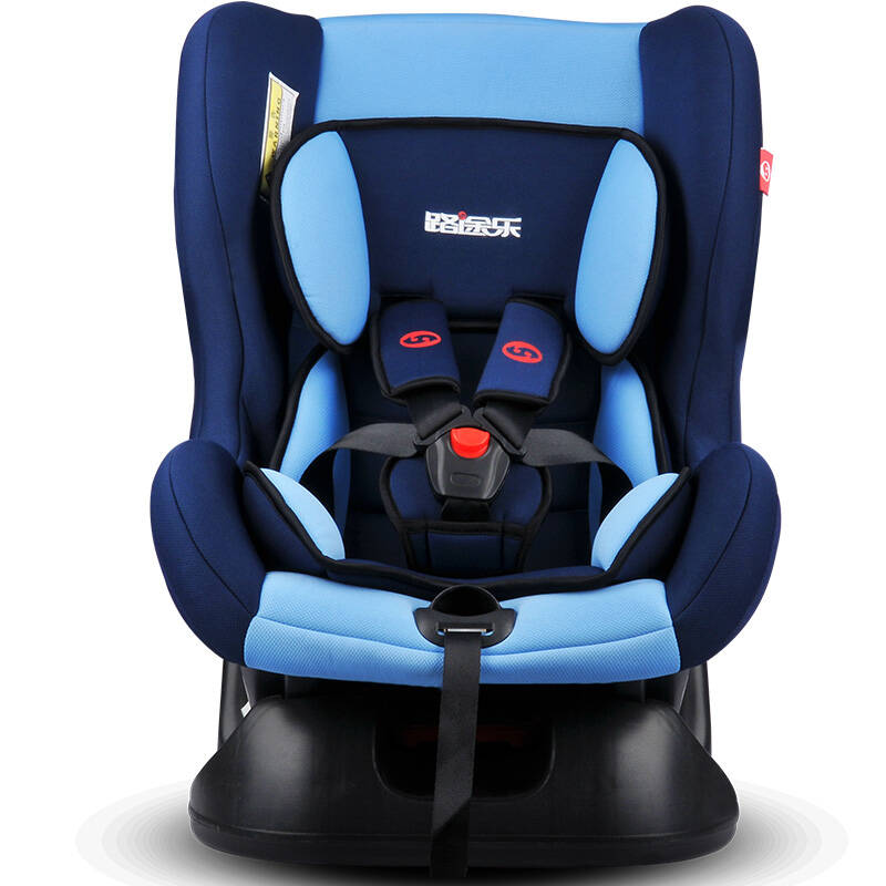路途乐儿童安全座椅汽车儿童座椅正反向安装坐躺可调节0-4岁胖胖豚
