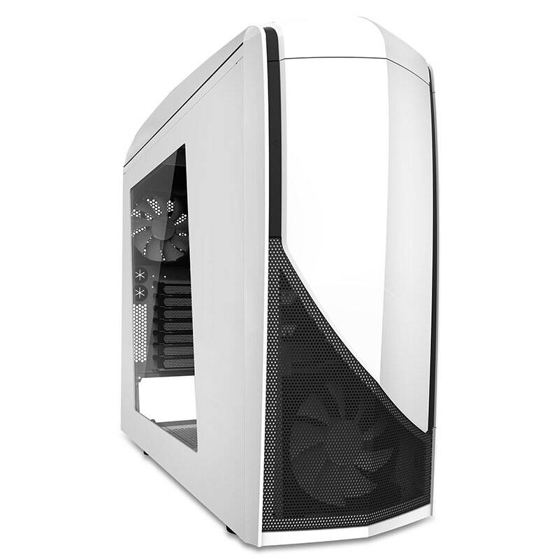 恩杰(nzxt)p240 白色 中塔式机箱(标配风扇/支持水冷散热器/侧透