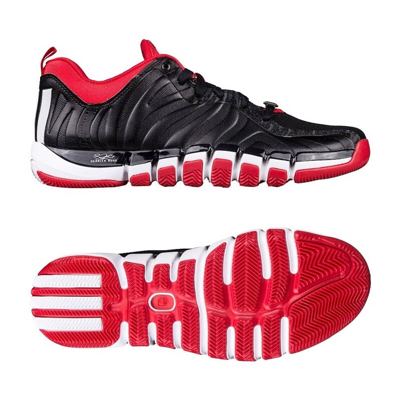 adidas 阿迪达斯 篮球 男子 罗斯系列篮球鞋 1号黑色 g99334 如图 6